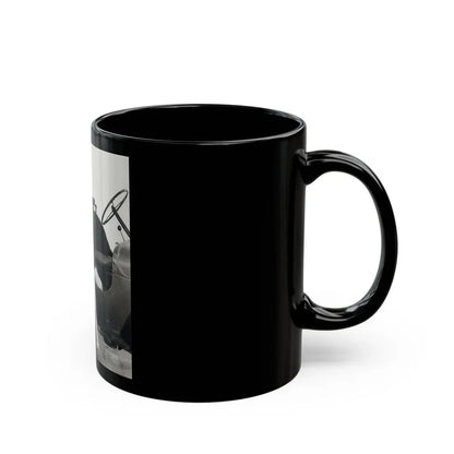 Kathryn Grant #67 (Vintage Female Icon) Black Coffee Mug - Go Mug Yourself