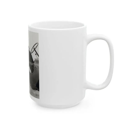 Kathryn Grant #67 (Vintage Female Icon) White Coffee Mug - Go Mug Yourself