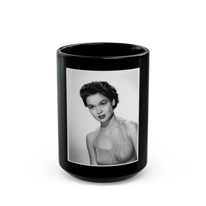 Kathryn Grant #77 (Vintage Female Icon) Black Coffee Mug 15oz - Go Mug Yourself