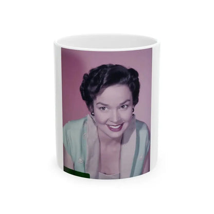 Kathryn Grant #84 (Vintage Female Icon) White Coffee Mug 11oz - Go Mug Yourself