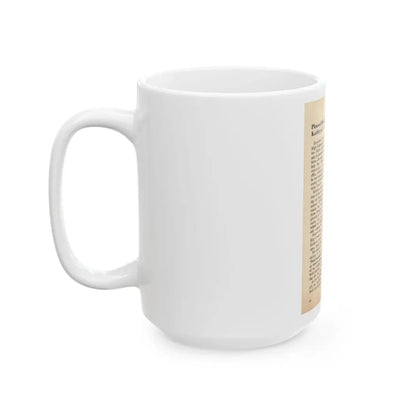 Kathryn Grant #89 - Pages 34 Featuring, 1 B&W Photo & Article from People Today Pocket Mag. 12-15-54 (Vintage Female Icon) White Coffee Mug - Go Mug Yourself