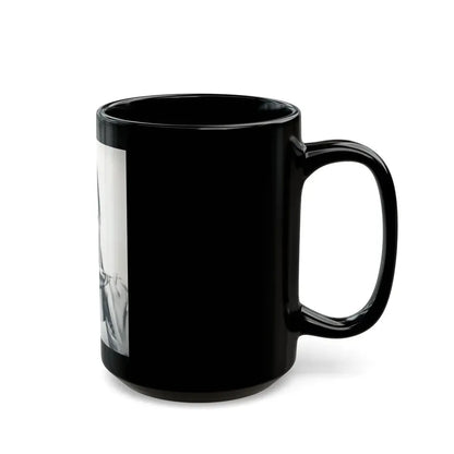 Kathryn Grant #90 (Vintage Female Icon) Black Coffee Mug - Go Mug Yourself