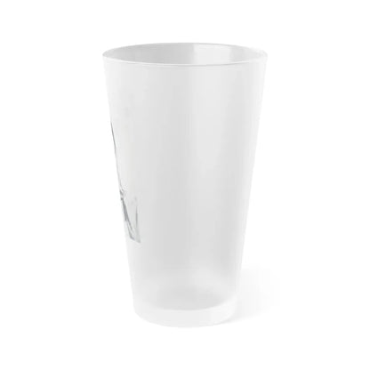 Kathryn Grant #90 (Vintage Female Icon) Frosted Pint Glass 16oz - Go Mug Yourself