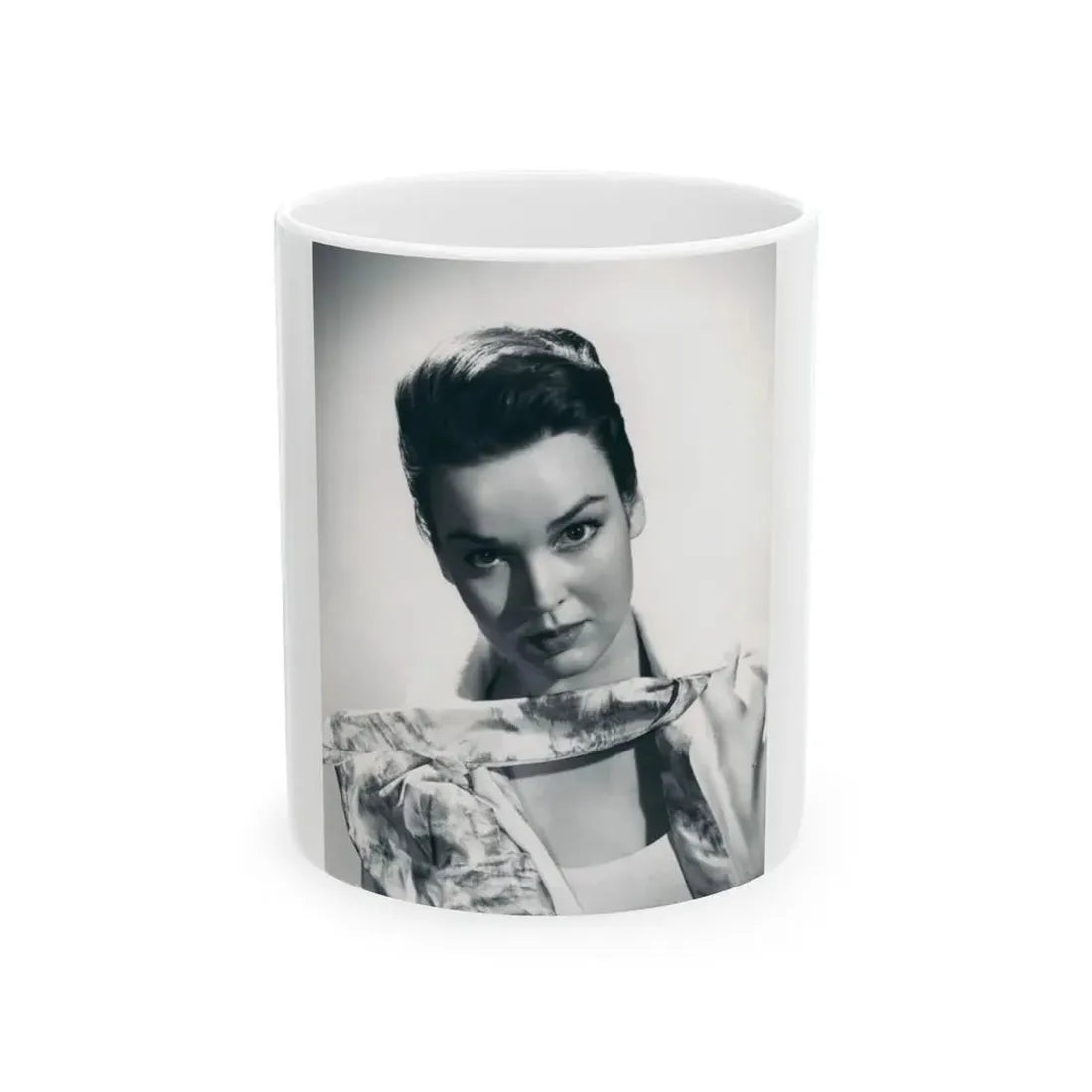 Kathryn Grant #90 (Vintage Female Icon) White Coffee Mug 11oz - Go Mug Yourself