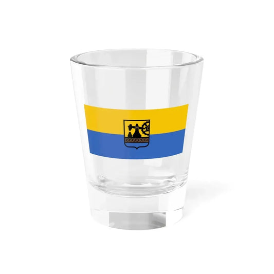 Katowice Flaga (Poland) Shot Glass 1.5oz 1.5oz - Go Mug Yourself