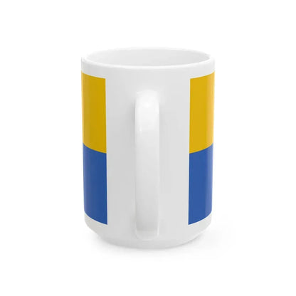 Katowice Flaga (Poland) White Coffee Mug - Go Mug Yourself