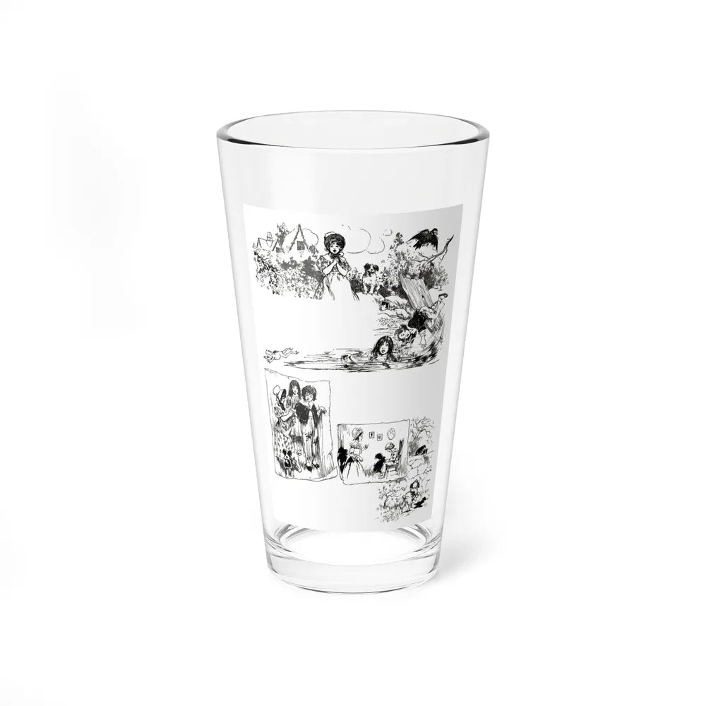 Katrina Marena (2), St. Nicholas magazine, October 1924 - Pint Glass 16oz-16oz-Go Mug Yourself