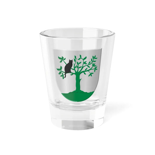 Katwoude wapen (Netherlands) (Coat of Arms) Shot Glass 1.5oz 1.5oz - Go Mug Yourself