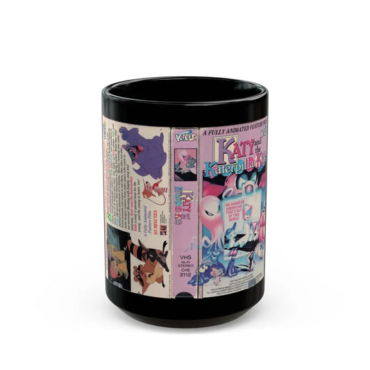 KATY AND THE KATERPILLAR KIDS (VHS COVER) - Black Coffee Mug-15oz-Go Mug Yourself