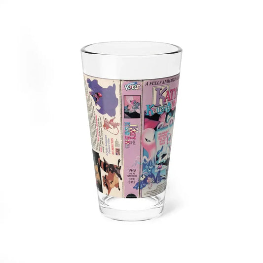 KATY AND THE KATERPILLAR KIDS (VHS COVER) Pint Glass 16oz 16oz - Go Mug Yourself