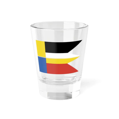 Kavecany Kosice I Flag (Slovakia) Shot Glass 1.5oz 1.5oz - Go Mug Yourself