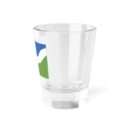 Kawesqar-flag (Chile) Shot Glass 1.5oz - Go Mug Yourself