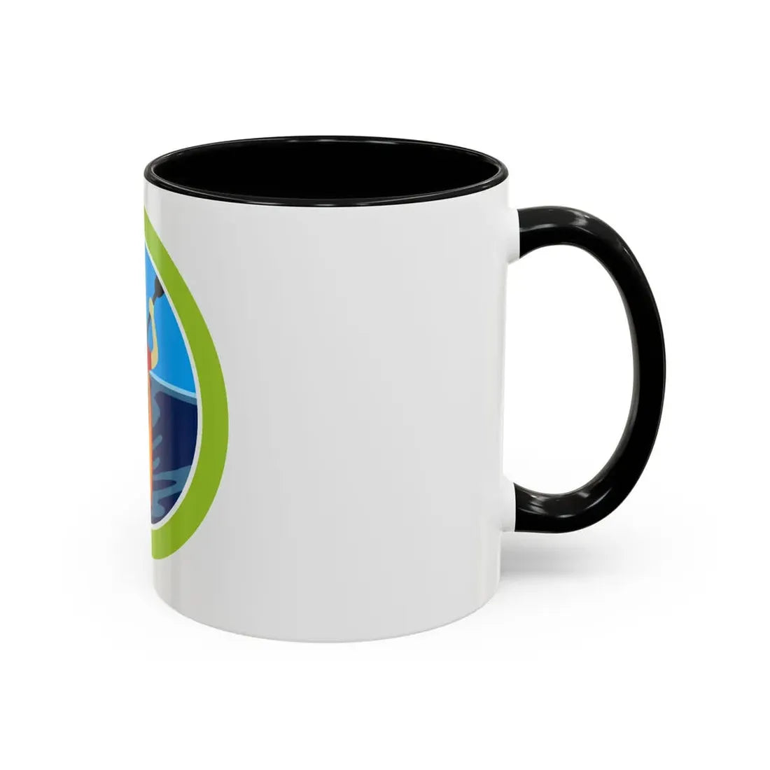 Kayaking (Boy Scout Merit Badge) Accent Coffee Mug - Go Mug Yourself