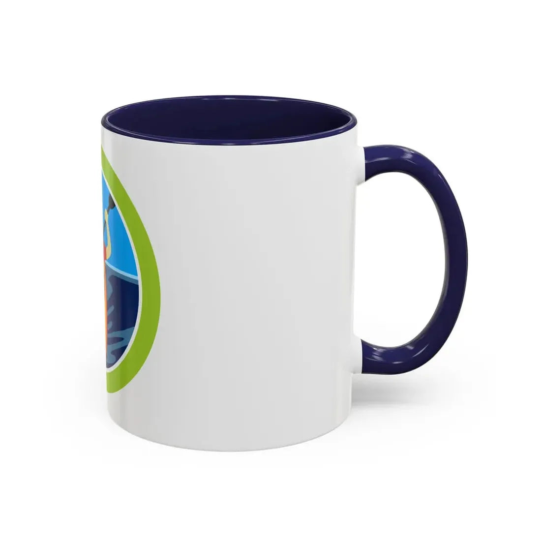 Kayaking (Boy Scout Merit Badge) Accent Coffee Mug - Go Mug Yourself