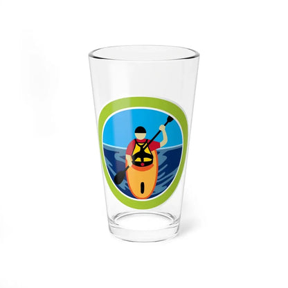 Kayaking (Boy Scout Merit Badge) Pint Glass 16oz 16oz - Go Mug Yourself