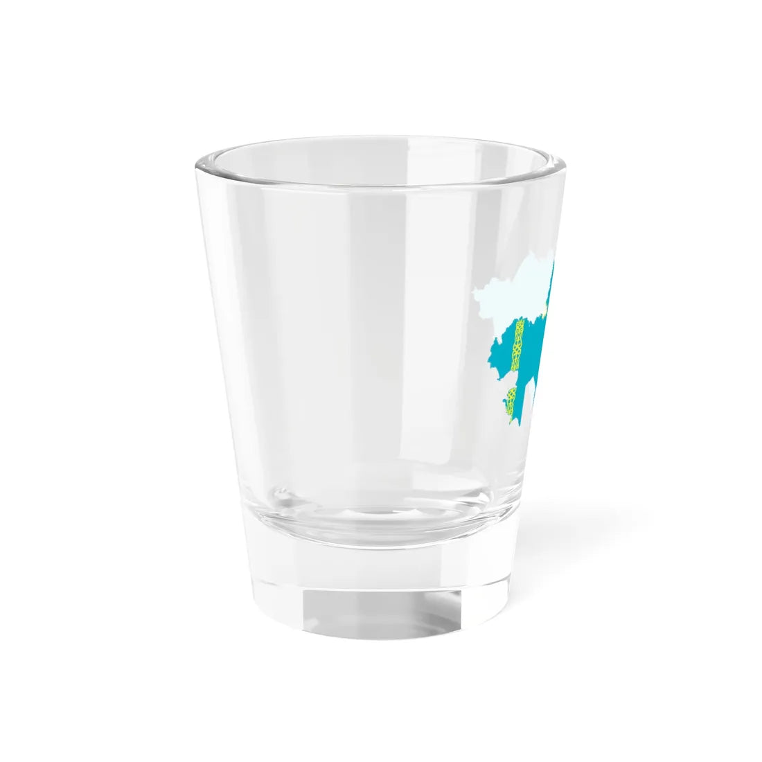 Kazachstán-pahýl-obrázek (Kazakhstan) Shot Glass 1.5oz - Go Mug Yourself