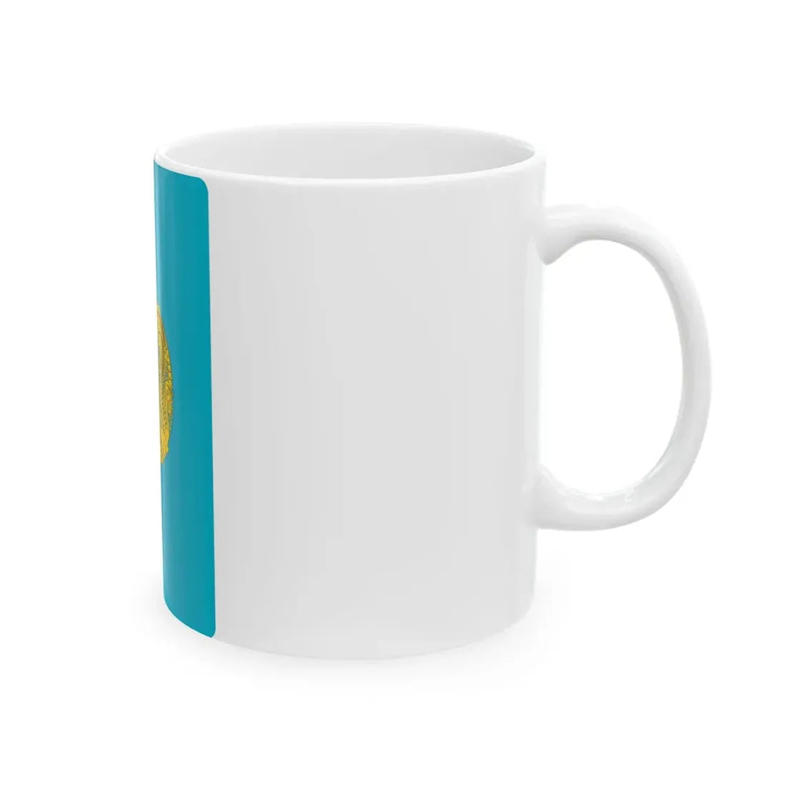 Kazakh Passport - White Coffee Mug - Go Mug Yourself