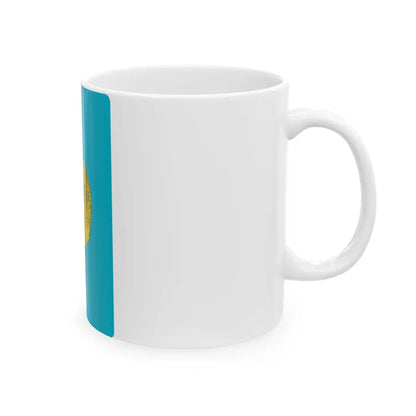 Kazakh Passport - White Coffee Mug - Go Mug Yourself