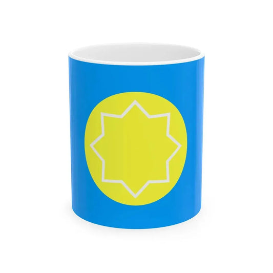 Kazakhstan 1991 Flag Proposal 1 (Kazakhstan) White Coffee Mug 11oz - Go Mug Yourself