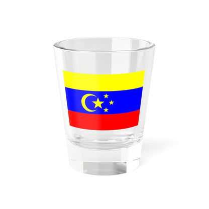 Kazakhstan 1991 Flag Proposal 3 (Kazakhstan) Shot Glass 1.5oz 1.5oz - Go Mug Yourself