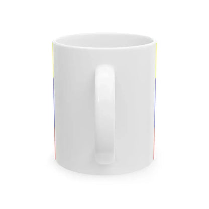 Kazakhstan 1991 Flag Proposal 3 (Kazakhstan) White Coffee Mug - Go Mug Yourself