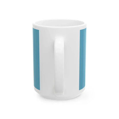 Kazakhstan 1991 Flag Proposal 4 (Kazakhstan) White Coffee Mug - Go Mug Yourself
