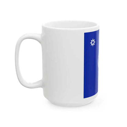 Kazakhstan 1991 Flag Proposal 5 (Kazakhstan) White Coffee Mug - Go Mug Yourself