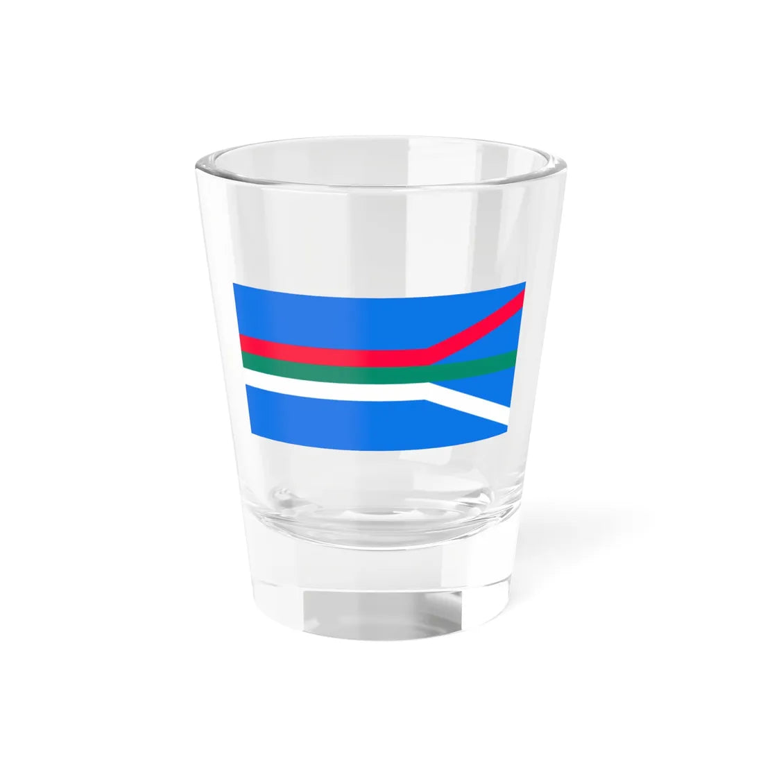 Kazakhstan 1991 Flag Proposal 7 (Kazakhstan) Shot Glass 1.5oz 1.5oz - Go Mug Yourself