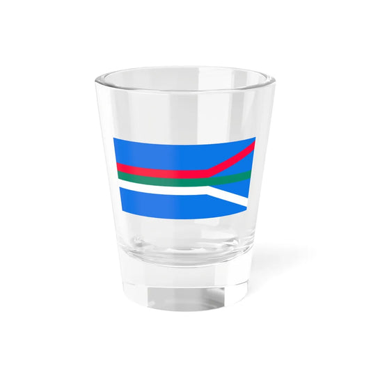 Kazakhstan 1991 Flag Proposal 7 (Kazakhstan) Shot Glass 1.5oz 1.5oz - Go Mug Yourself