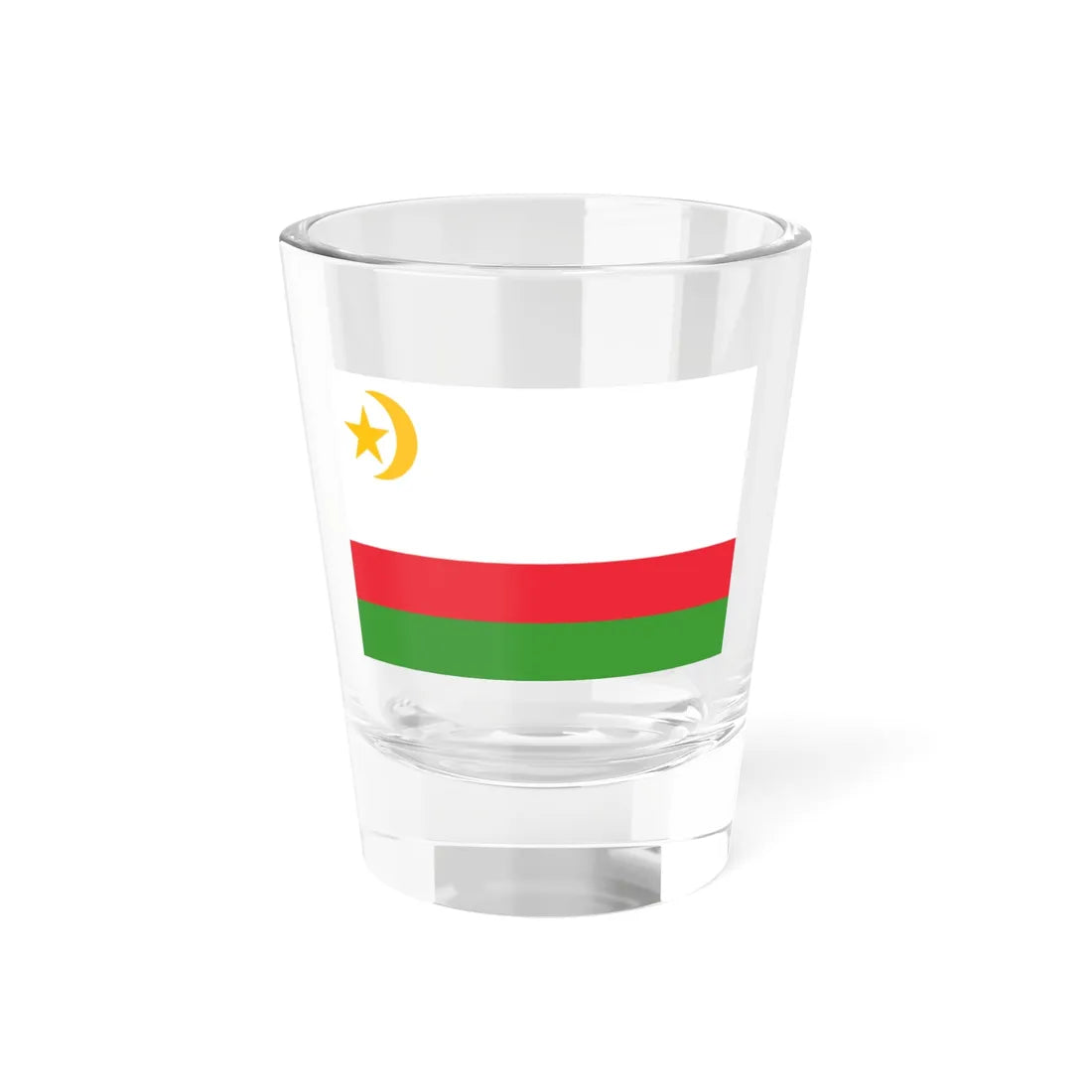 Kazakhstan 1992 Flag Proposal (Kazakhstan) Shot Glass 1.5oz 1.5oz - Go Mug Yourself
