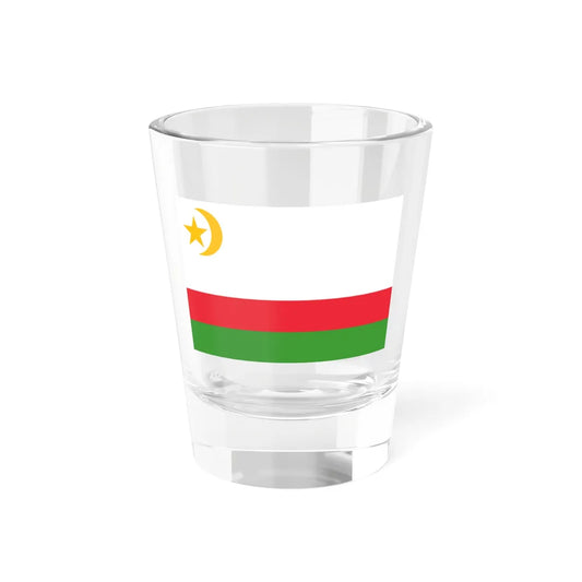 Kazakhstan 1992 Flag Proposal (Kazakhstan) Shot Glass 1.5oz 1.5oz - Go Mug Yourself