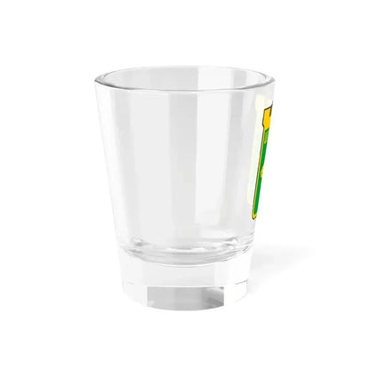 Герб Целинограда (Kazakhstan) (Coat of Arms) Shot Glass 1.5oz - Go Mug Yourself