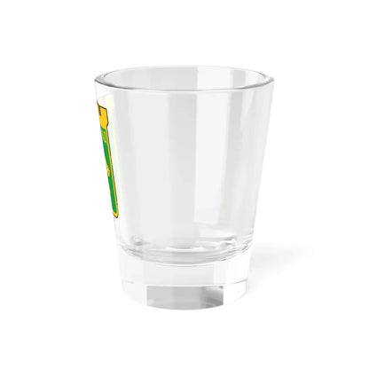 Герб Целинограда (Kazakhstan) (Coat of Arms) Shot Glass 1.5oz - Go Mug Yourself