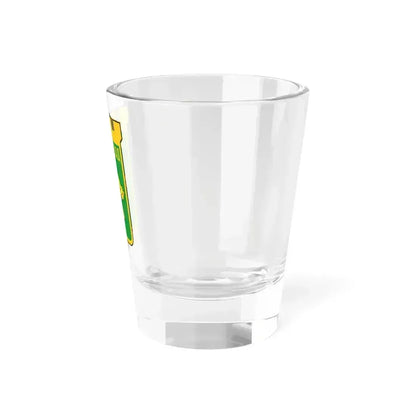 Герб Целинограда (Kazakhstan) (Coat of Arms) Shot Glass 1.5oz - Go Mug Yourself