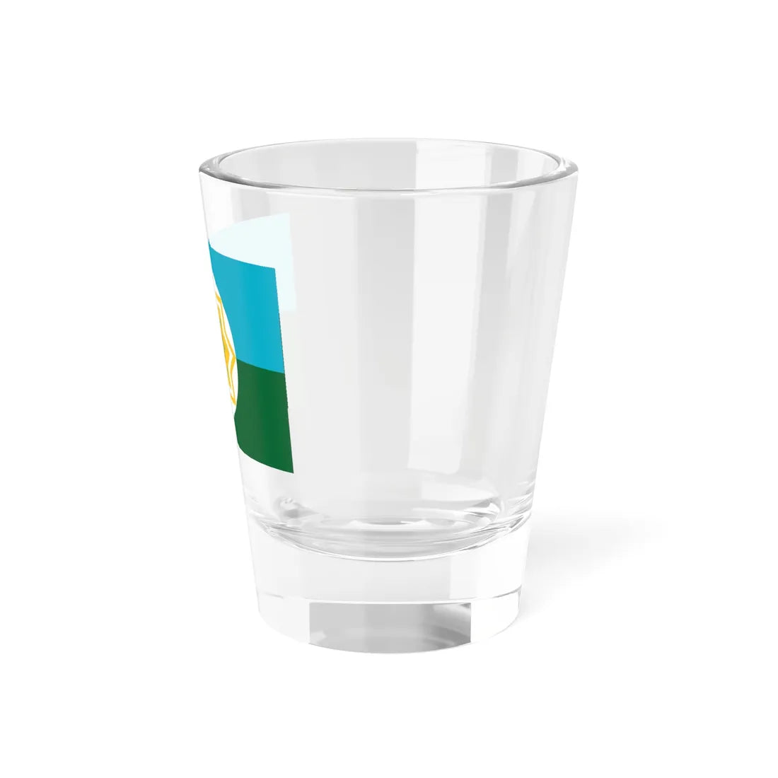 Kazakhstan Customs Service flag (Kazakhstan) Shot Glass 1.5oz - Go Mug Yourself