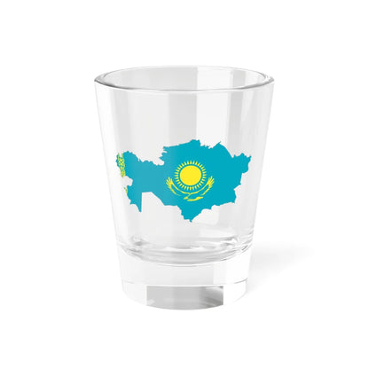 Kazakhstan-Flagmap (Kazakhstan) Shot Glass 1.5oz 1.5oz - Go Mug Yourself