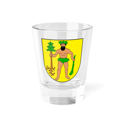 Küblis Kreis wappen (Switzerland) (Coat of Arms) Shot Glass 1.5oz 1.5oz - Go Mug Yourself