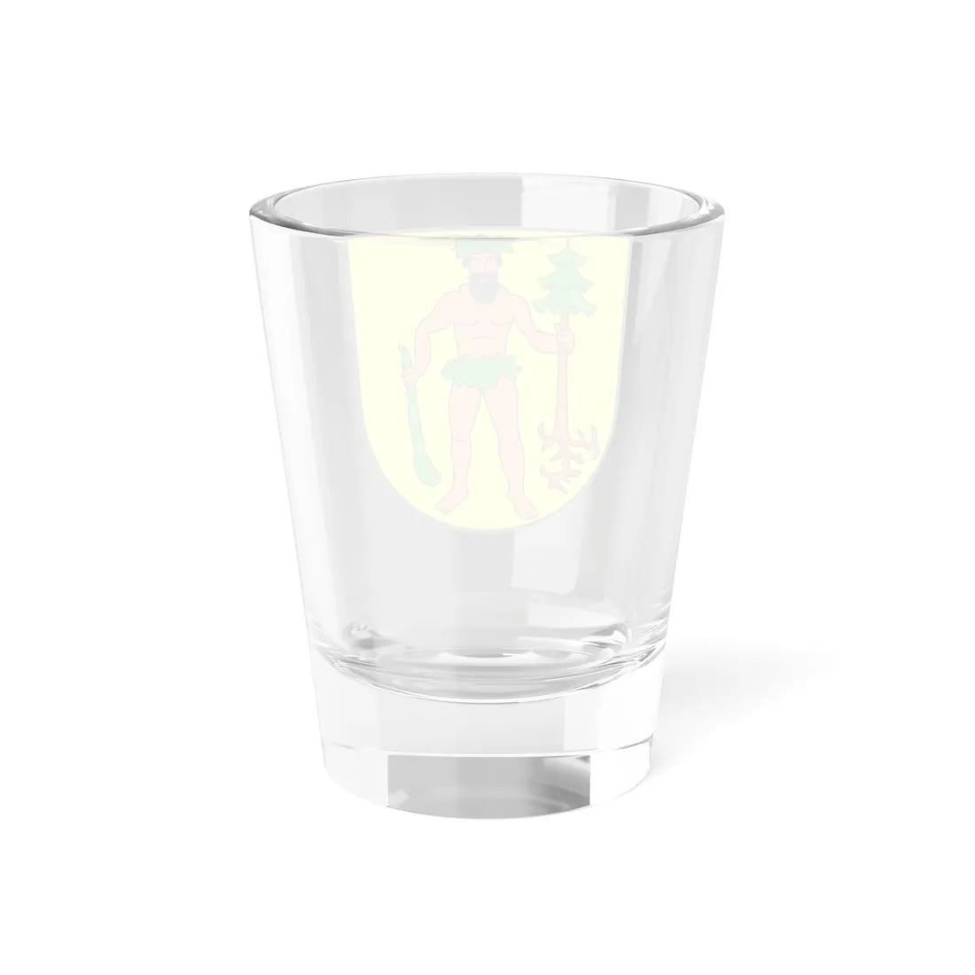 Küblis Kreis wappen (Switzerland) (Coat of Arms) Shot Glass 1.5oz - Go Mug Yourself
