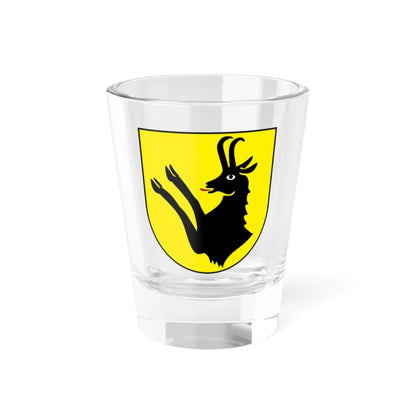 Küblis wappen (Switzerland) (Coat of Arms) Shot Glass 1.5oz 1.5oz - Go Mug Yourself
