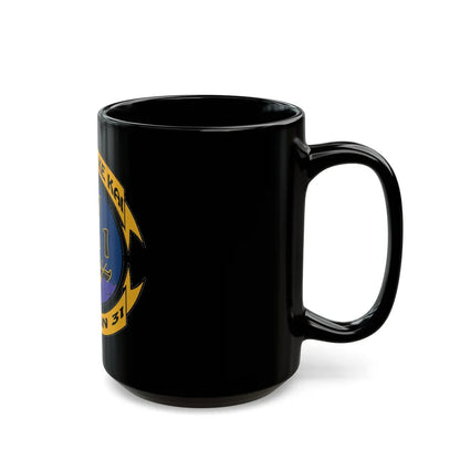 Ke Koa O Ke Kai DESRON 31 (U.S. Navy) Black Coffee Mug-Go Mug Yourself