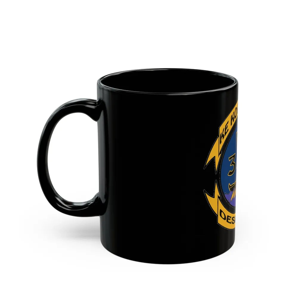 Ke Koa O Ke Kai DESRON 31 (U.S. Navy) Black Coffee Mug-Go Mug Yourself