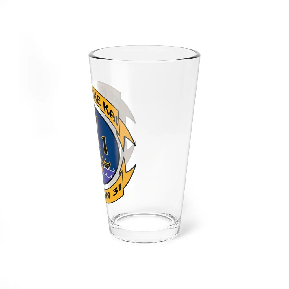 Ke Koa O Ke Kai DESRON 31 (U.S. Navy) Pint Glass 16oz-Go Mug Yourself