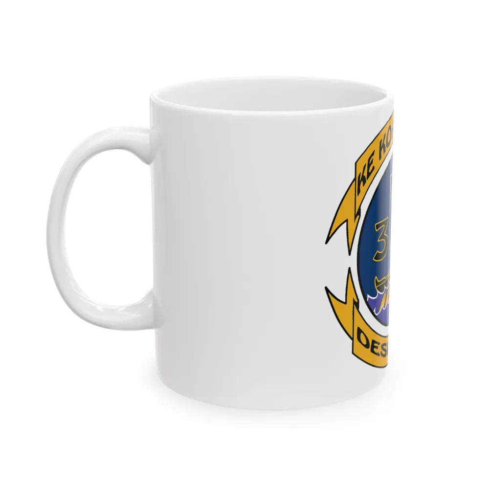 Ke Koa O Ke Kai DESRON 31 (U.S. Navy) White Coffee Mug-Go Mug Yourself