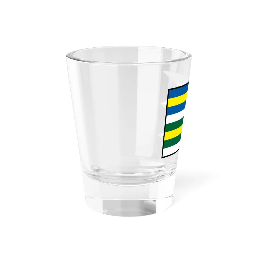 Kecerovsky Lipovec Kosice Okolie Flag (Slovakia) Shot Glass 1.5oz - Go Mug Yourself