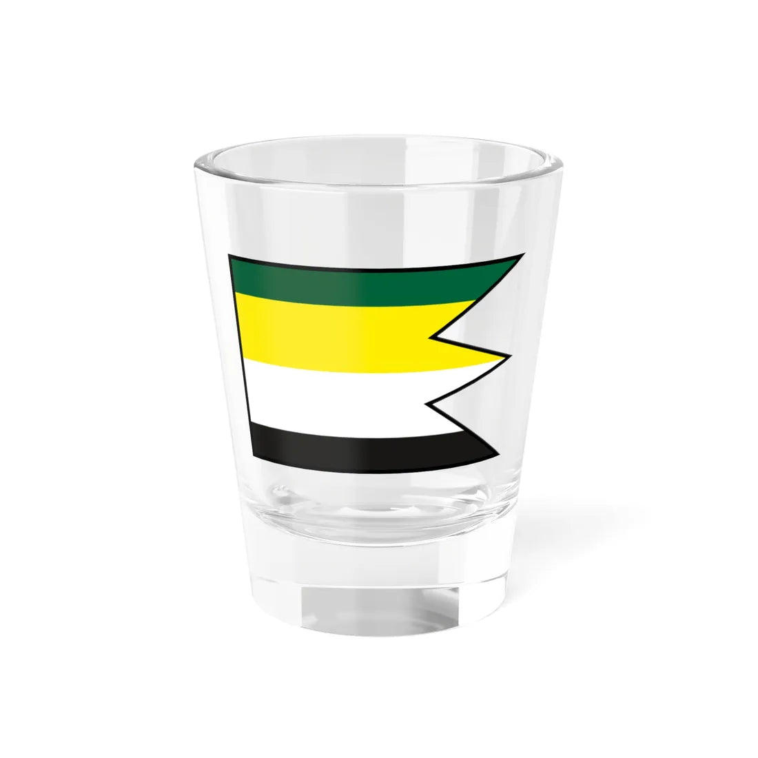 Kechnec Kosice Okolie Flag (Slovakia) Shot Glass 1.5oz 1.5oz - Go Mug Yourself