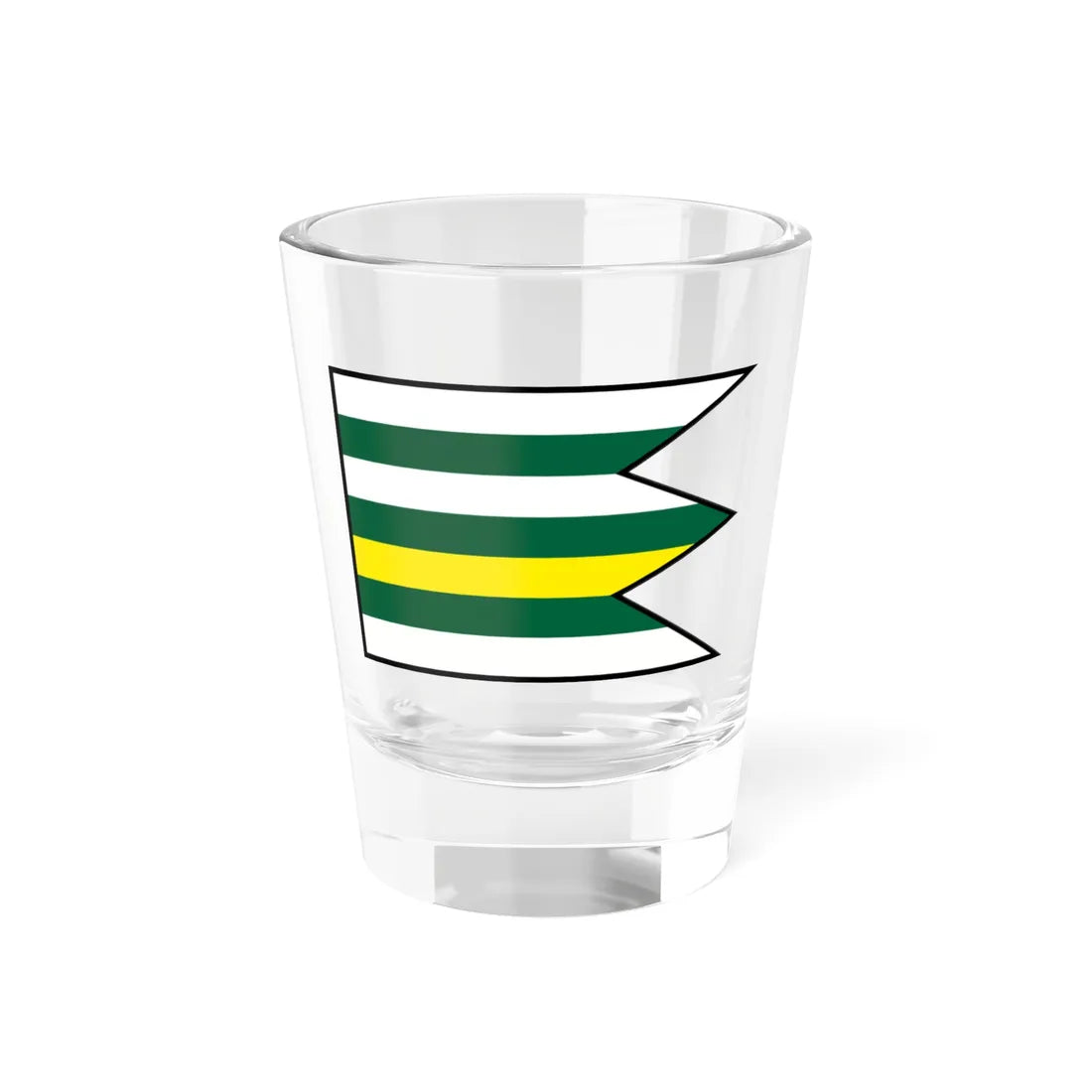 Kecovo Roznava Flag (Slovakia) Shot Glass 1.5oz 1.5oz - Go Mug Yourself