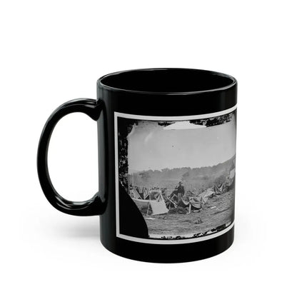 Keedysville, Md., Vicinity. Confederate Wounded At Smith's Barn, With Dr. Anson Hurd, 14th Indiana Volunteers, In Attendance (U.S. Civil War) Black Coffee Mug - Go Mug Yourself