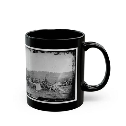 Keedysville, Md., Vicinity. Confederate Wounded At Smith's Barn, With Dr. Anson Hurd, 14th Indiana Volunteers, In Attendance (U.S. Civil War) Black Coffee Mug - Go Mug Yourself