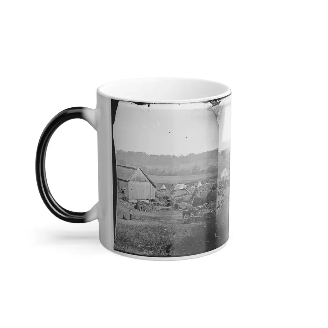 Keedysville, Md., Vicinity.  Smith's Barn, Used as a Hospital After the Battle of Antietam (U.S. Civil War) Color Changing Coffee Mug 11oz - Go Mug Yourself
