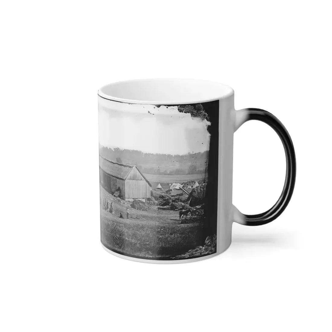 Keedysville, Md., Vicinity.  Smith's Barn, Used as a Hospital After the Battle of Antietam (U.S. Civil War) Color Changing Coffee Mug 11oz - Go Mug Yourself